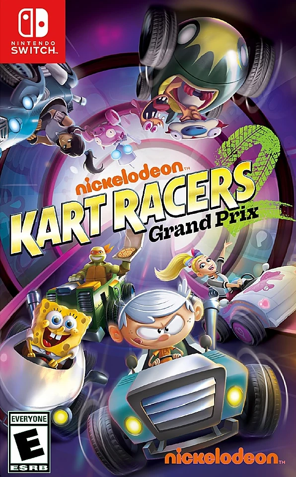 Nickelodeon Kart Racers 2: Grand Prix box art