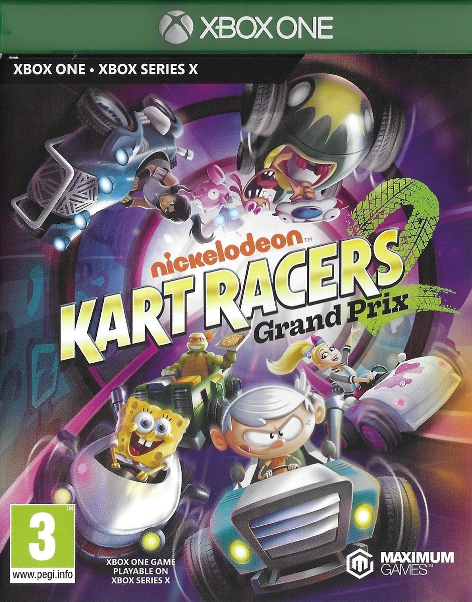 Nickelodeon Kart Racers 2: Grand Prix box art