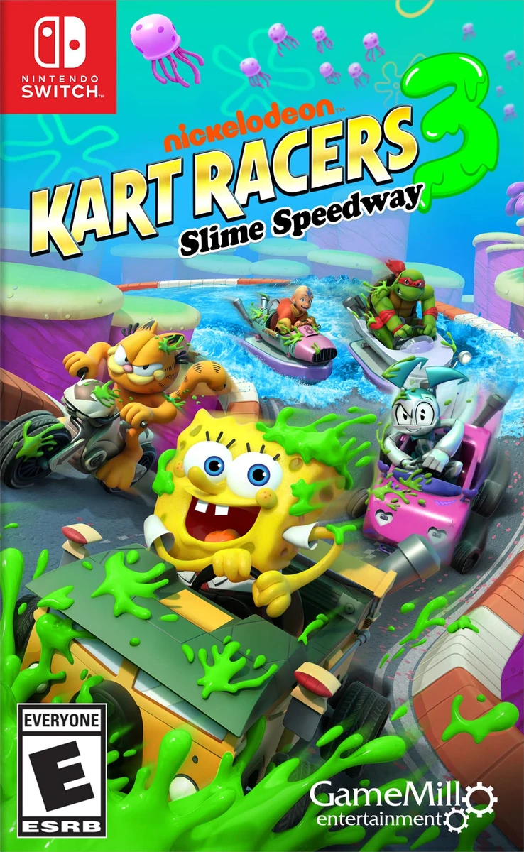 Nickelodeon Kart Racers 3: Slime Speedway box art