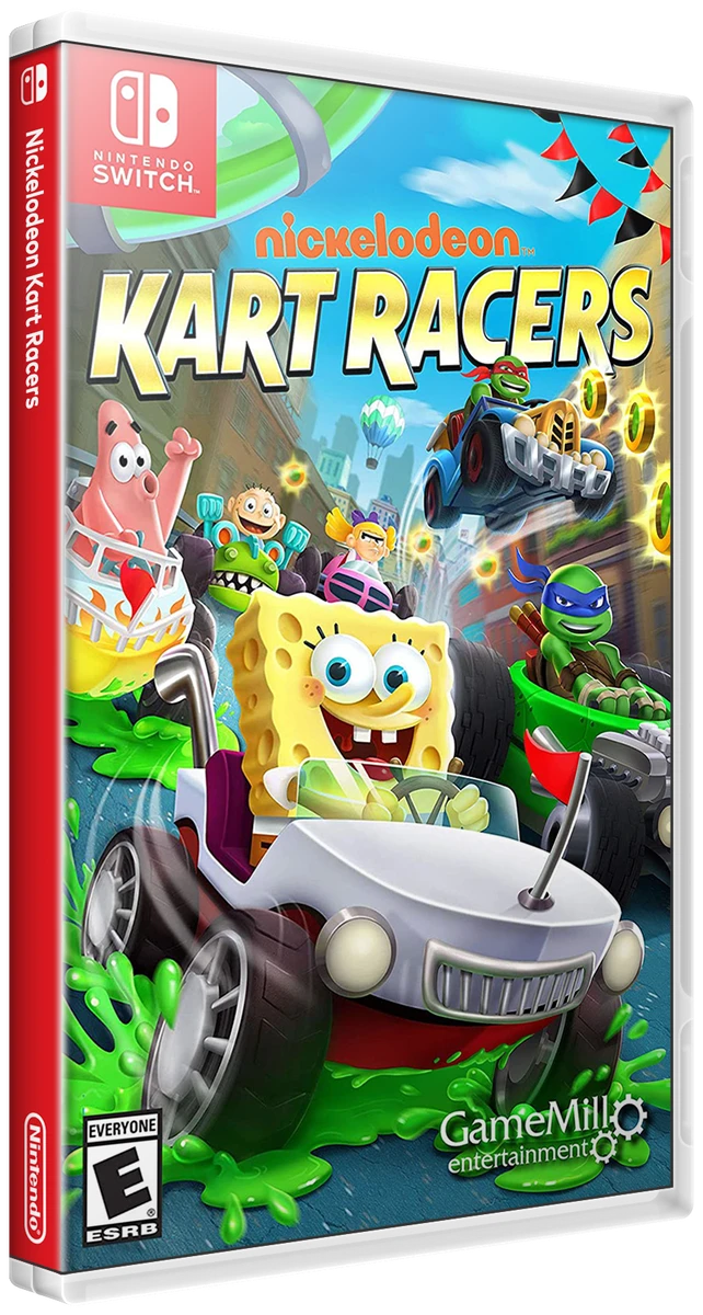 Nickelodeon Kart Racers box art