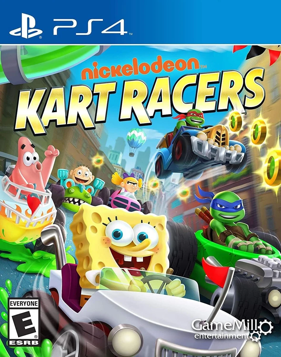 Nickelodeon Kart Racers box art