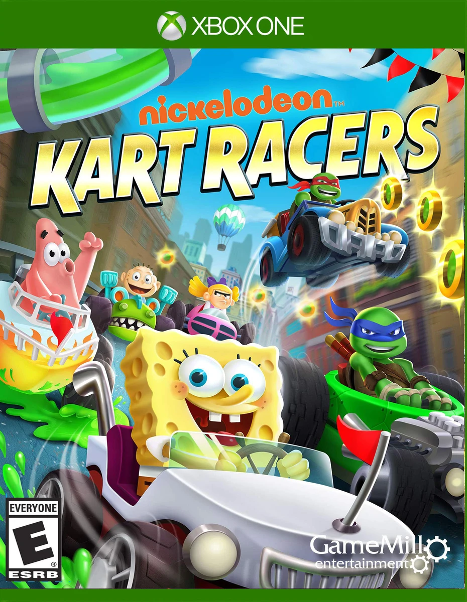 Nickelodeon Kart Racers box art