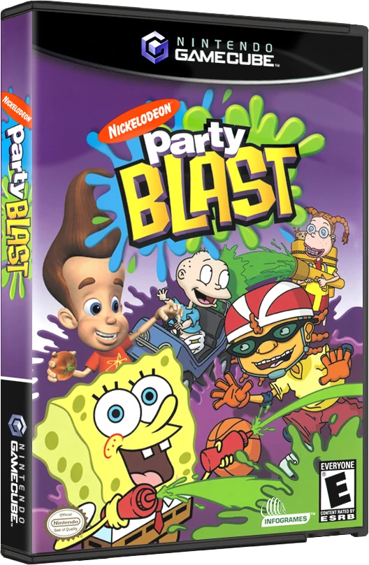 Nickelodeon Party Blast box art
