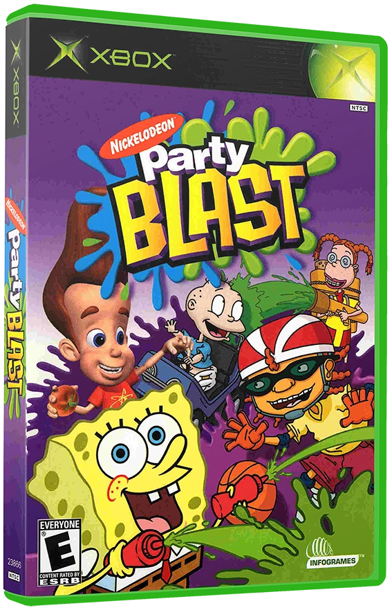 Nickelodeon Party Blast box art