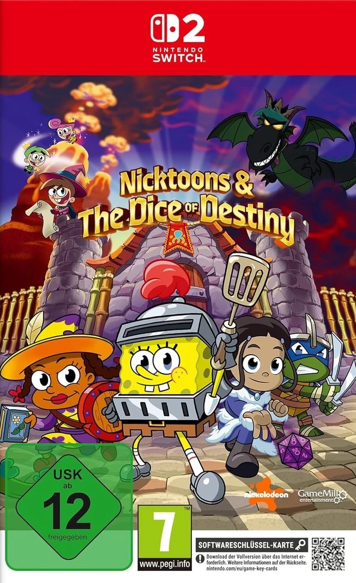 Nicktoons & The Dice Of Destiny box art