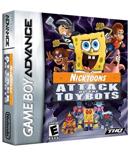Nicktoons Attack of the Toybots box art