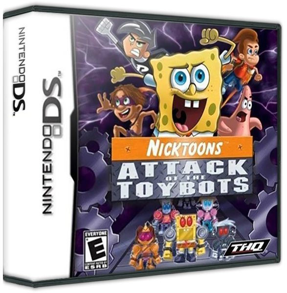 Nicktoons Attack of the Toybots box art