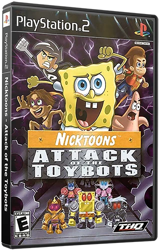 Nicktoons Attack of the Toybots box art