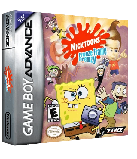 Nicktoons Freeze Frame Frenzy box art