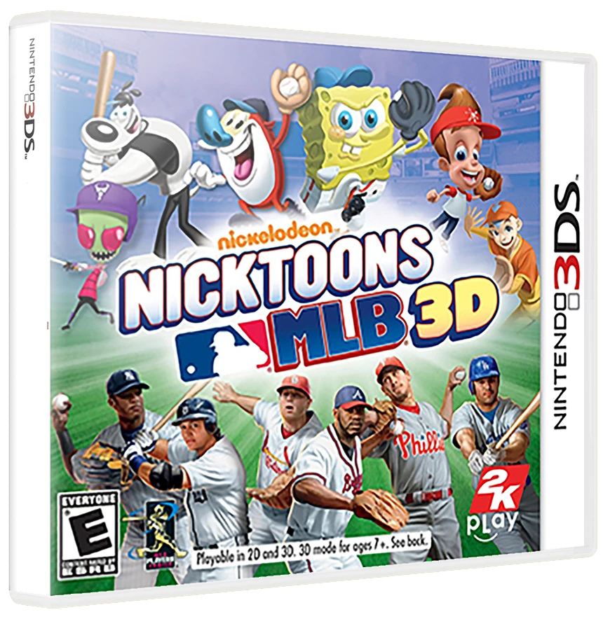 Nicktoons MLB 3D box art
