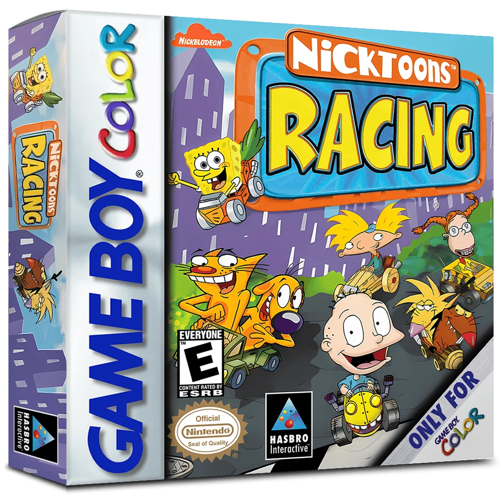 Nicktoons Racing box art