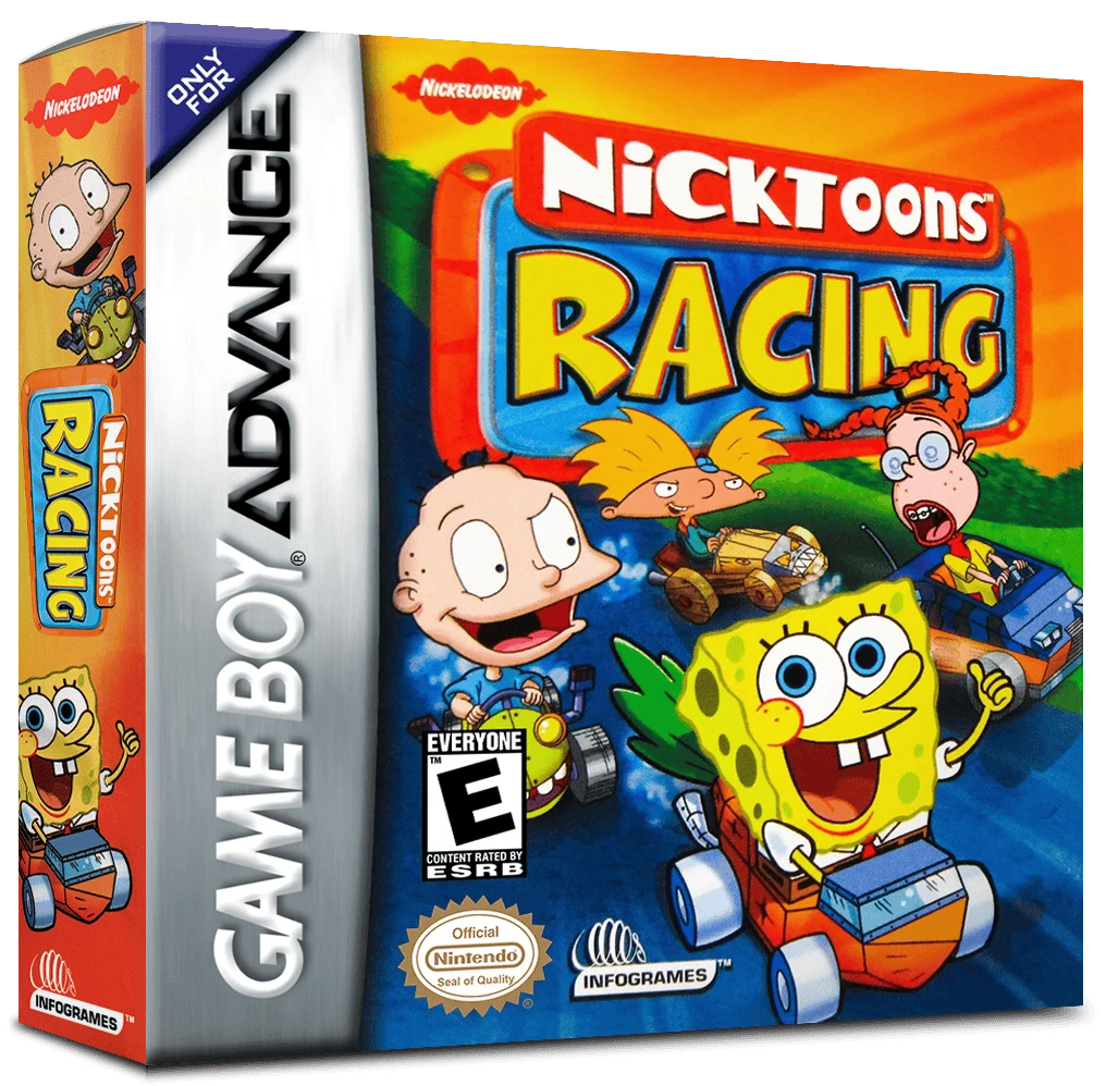 Nicktoons Racing box art