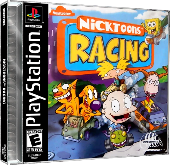 Nicktoons Racing box art