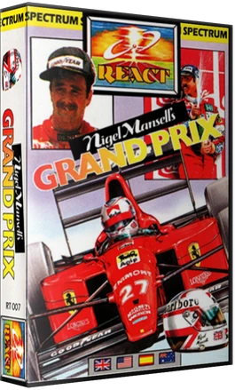Nigel Mansell's Grand Prix box art