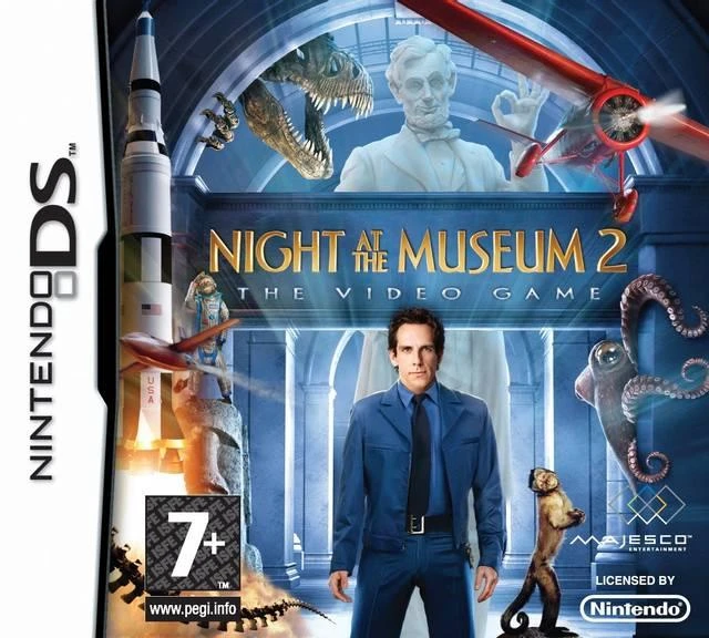 Night at the Museum 2 box art
