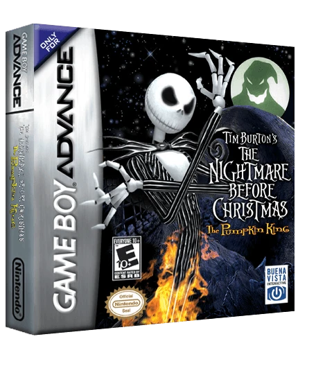 Nightmare Before Christmas: The Pumpkin King box art