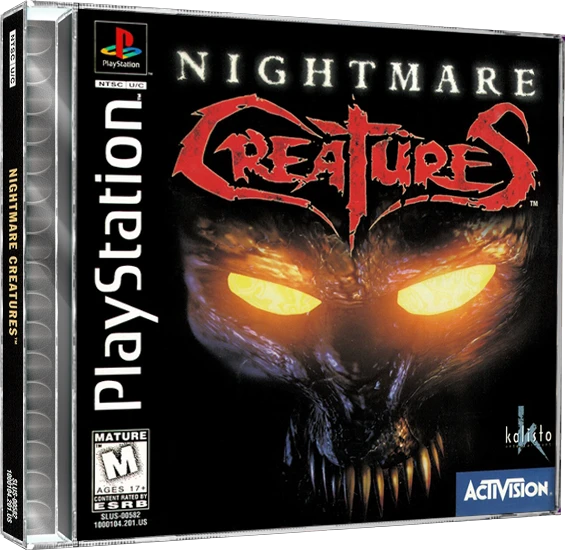 Nightmare Creatures box art