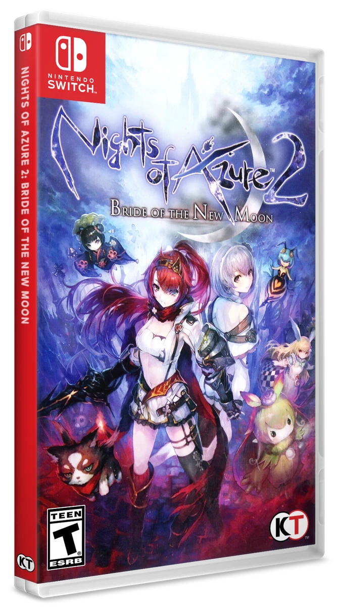 Nights of Azure 2: Bride of the New Moon box art