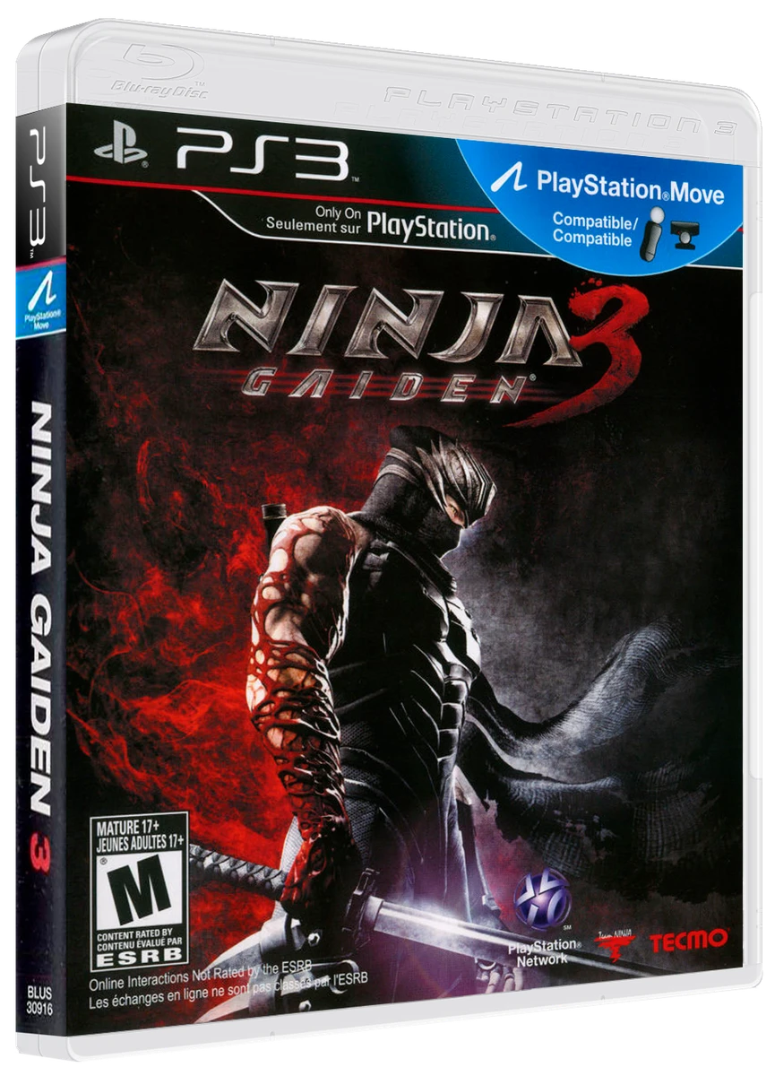 Ninja Gaiden 3 box art
