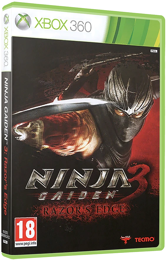 Ninja Gaiden 3: Razor's Edge box art