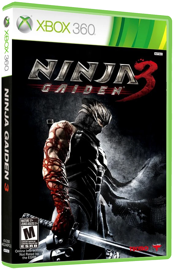Ninja Gaiden 3 box art