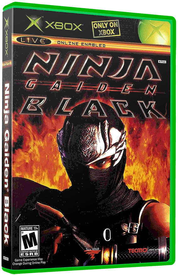 Ninja Gaiden Black box art