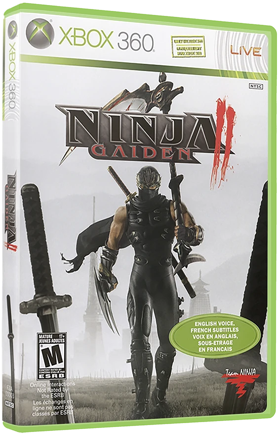 Ninja Gaiden II box art