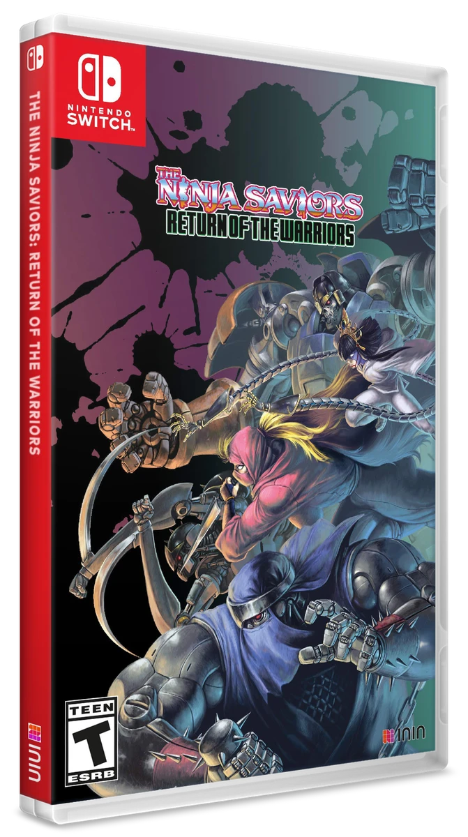 Ninja Saviors: Return of the Warriors box art