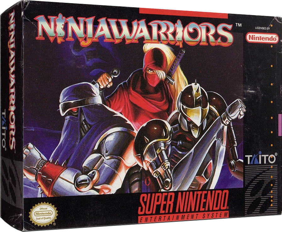 Ninja Warriors box art