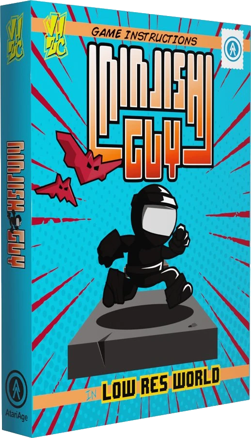 Ninjish Guy in Low-Res World [Homebrew] box art