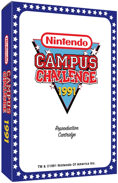Nintendo Campus Challenge 1991 [Reproduction] box art