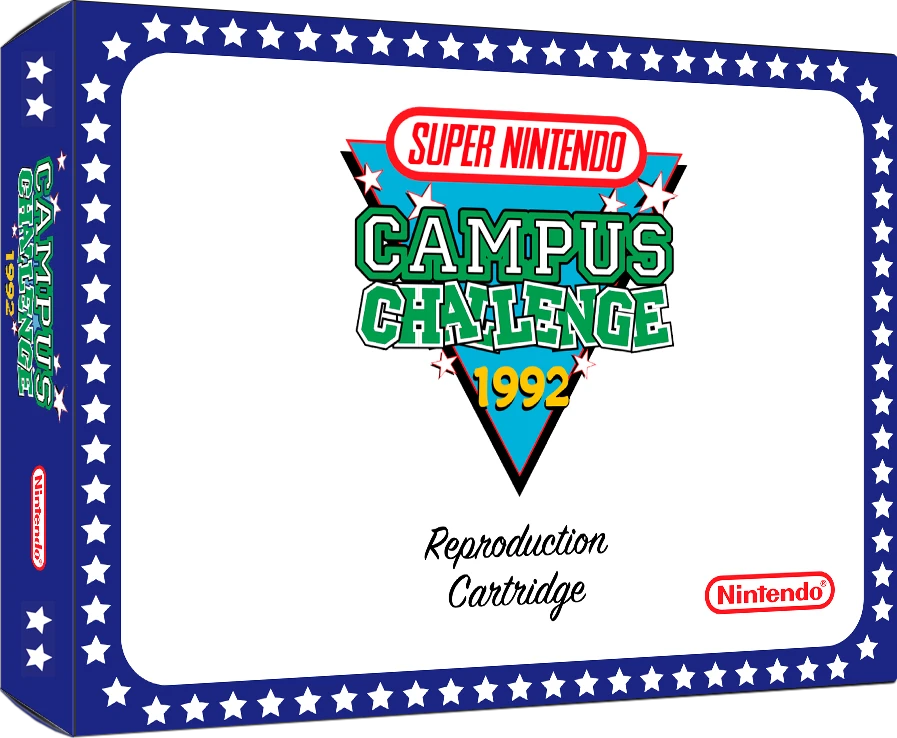 Nintendo Campus Challenge 1992 box art