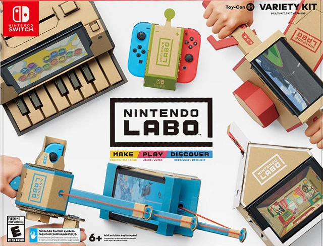 Nintendo Labo Toy-Con 01 Variety Kit box art