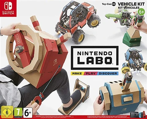 Nintendo Labo Toy-Con 03 Vehicle Kit box art