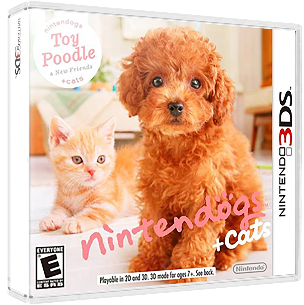 Nintendogs + Cats: Toy Poodle & New Friends box art