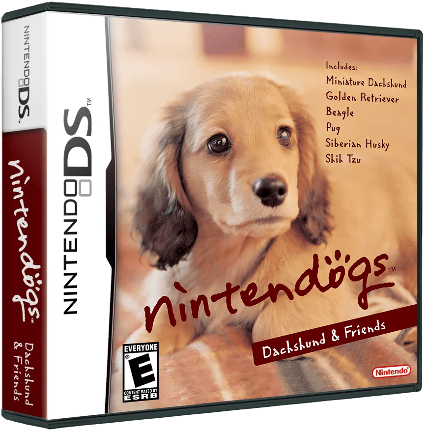 Nintendogs Dachshund and Friends box art