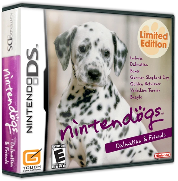 Nintendogs Dalmatian and Friends box art