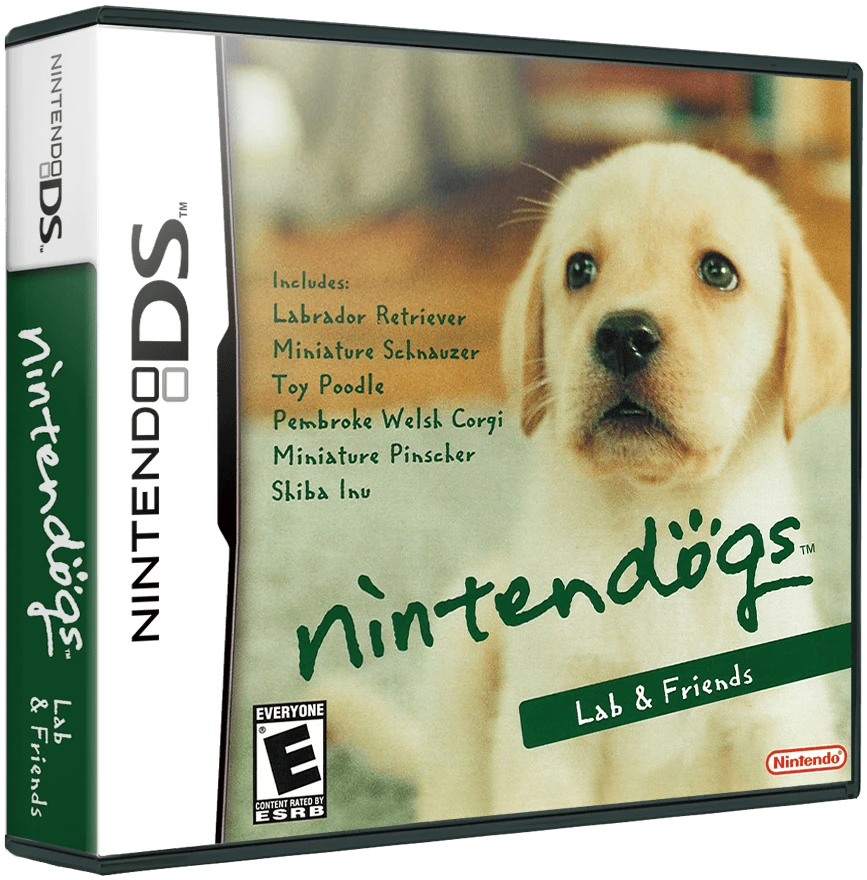 Nintendogs Lab and Friends box art