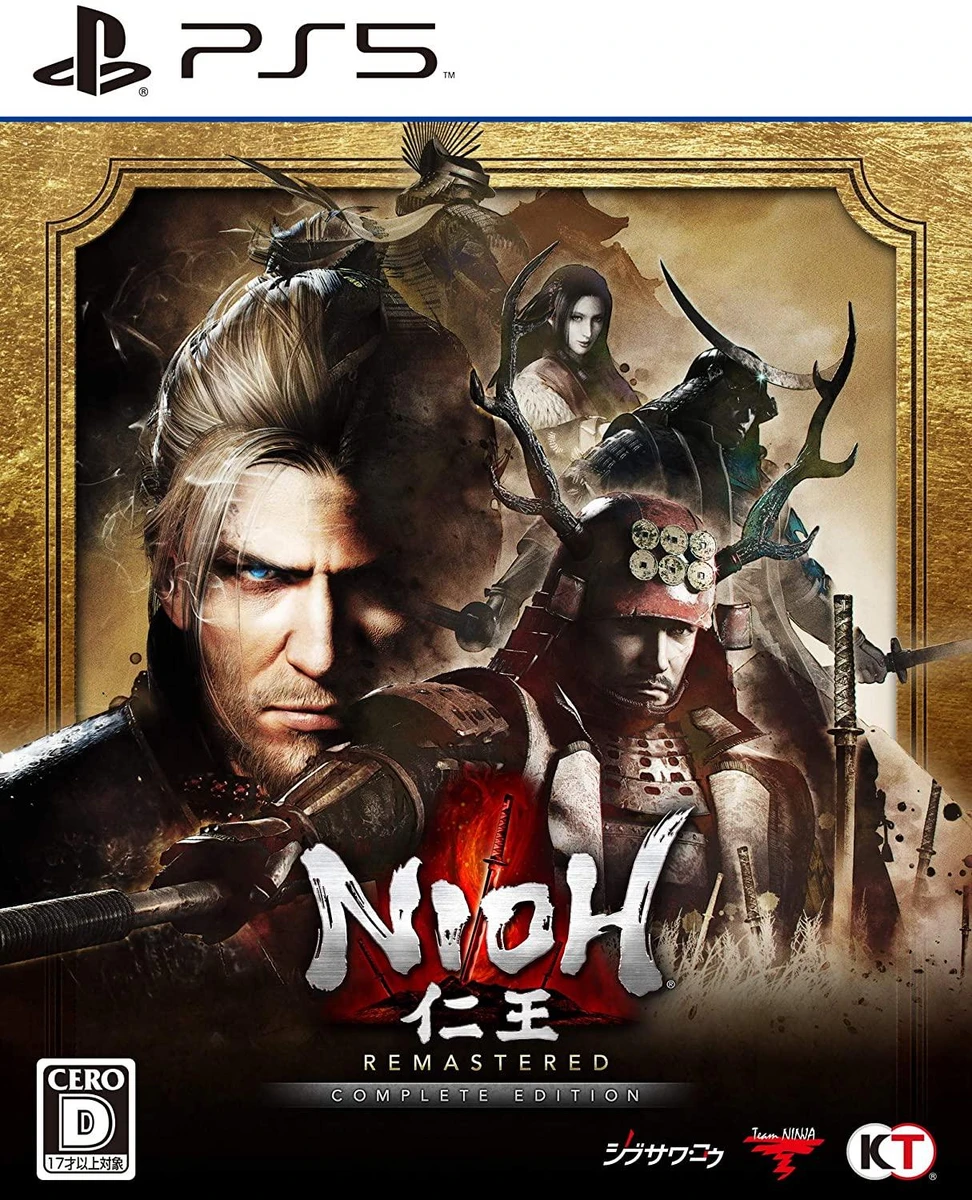 Nioh Remastered Complete Edition box art