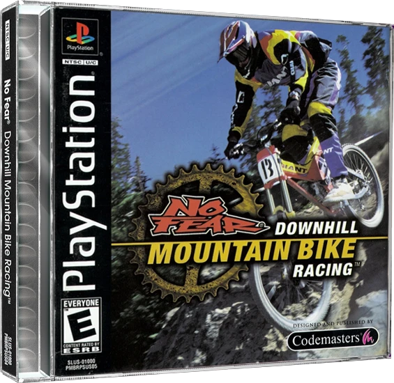 No Fear Downhill Mountain Biking box art