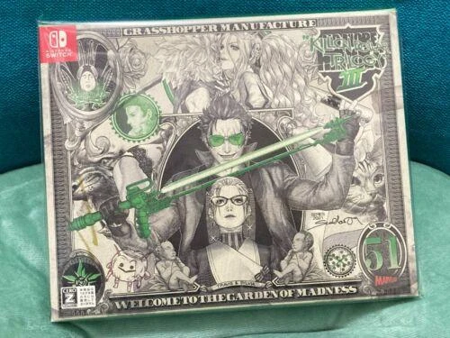 No More Heroes 3 Killion Dollar Trilogy box art