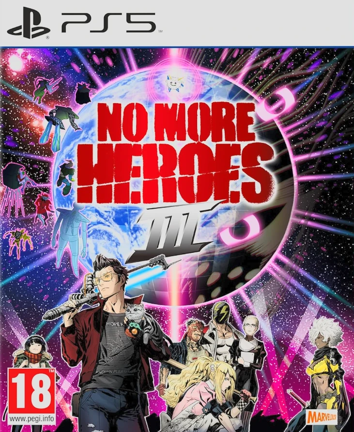 No More Heroes 3 box art
