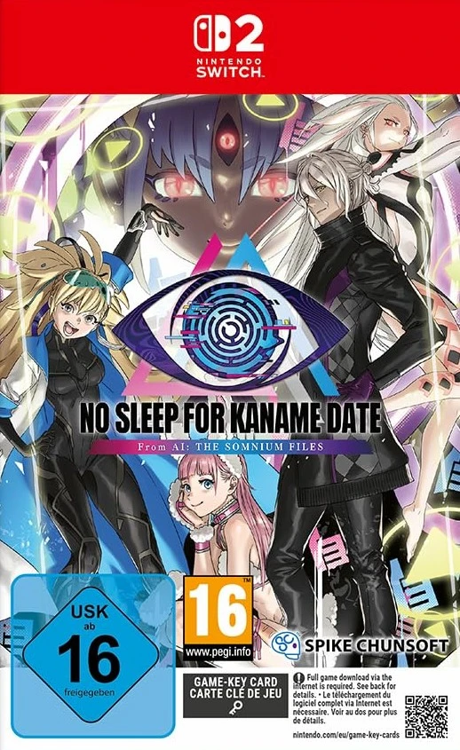 No Sleep For Kaname Date From AI: The Somnium Files box art