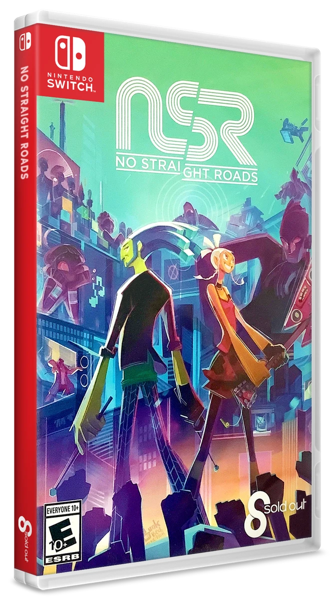 No Straight Roads box art