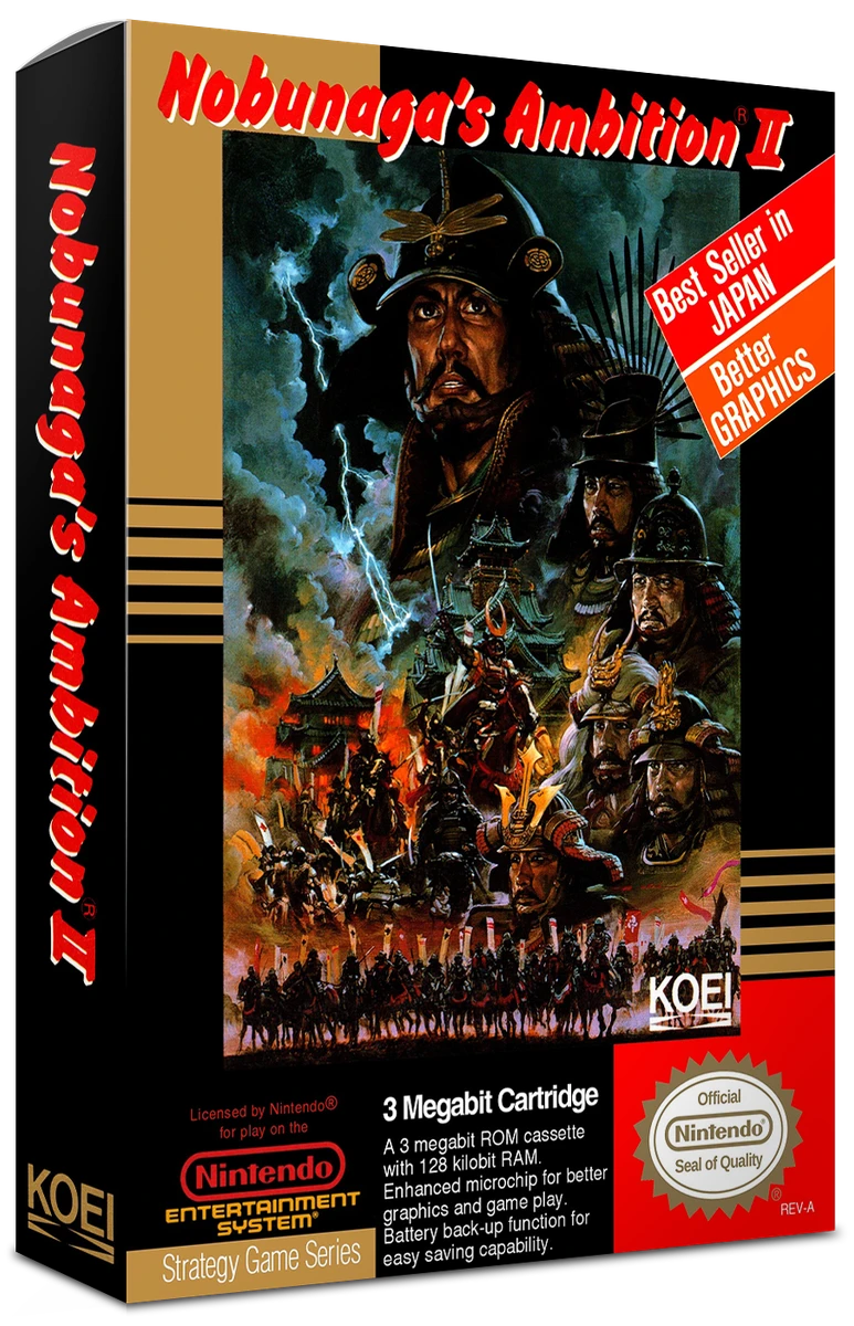Nobunaga no Yabou: Sengoku Gunyuuden box art
