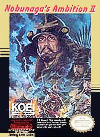 Nobunaga's Ambition 2 box art