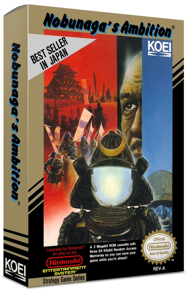 Nobunaga's Ambition box art