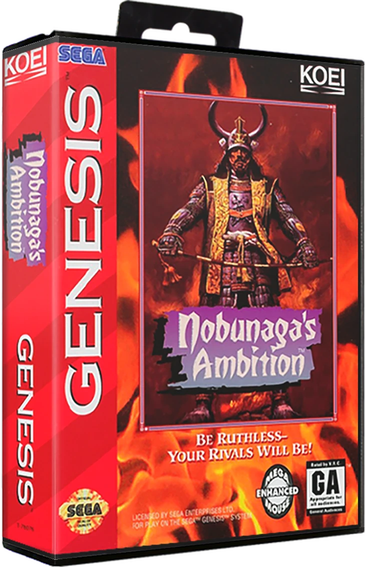 Nobunaga's Ambition box art