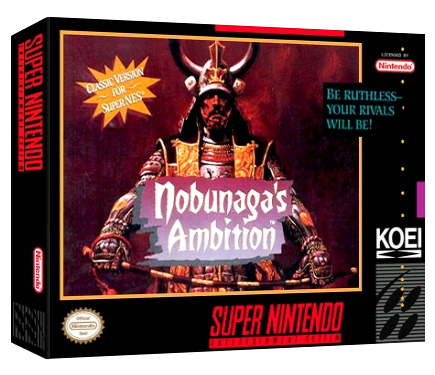 Nobunaga's Ambition box art