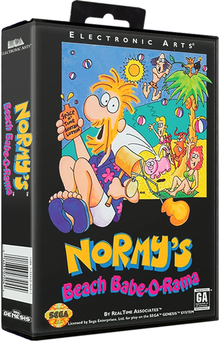 Normy's Beach Babe-O-Rama box art